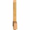 Ekena Millwork Bellingham Rough Sawn Timber Gable Bracket, Western Red Cedar, 60"W x 38"H x 4"D x 6"F, 15/12 Pitch GBW060X38X0406BEL00RWR - alternate 4